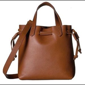 Madewell Small Drawstring Crossbody/English Saddle